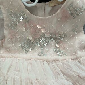 TUTU DU MONDE Pink Embellished Dress Size 12-18